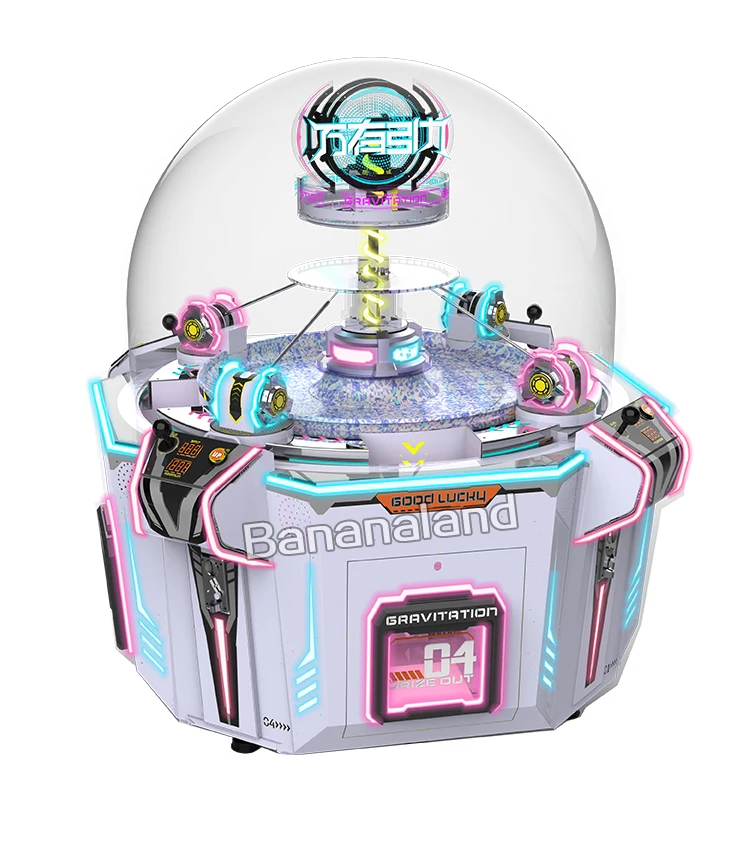 High Quality 4-Player Crane Ball Booth Game Machine Factory-Priced Vending Toys For Arcade City