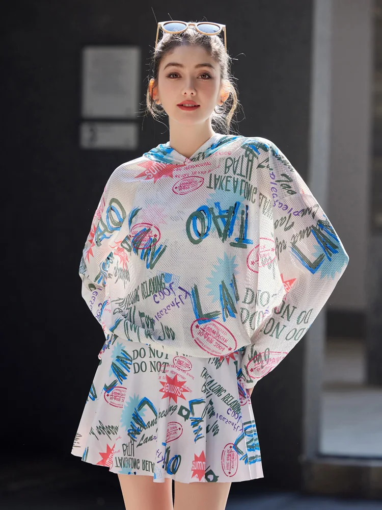 

Женский раздельный купальник с длинным рукавом и юбкой, больших размеров, для студенток, термокомфортный, для спа, скрывающий недостатки фигуры, с эффектом похудения