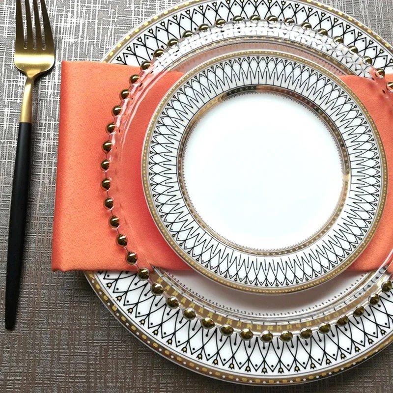 

Full Porcelain Tableware Sets Christmas Luxury Ceramic Food Plate Sets Birthday Party Vajilla Completa De Platos Dinnerware