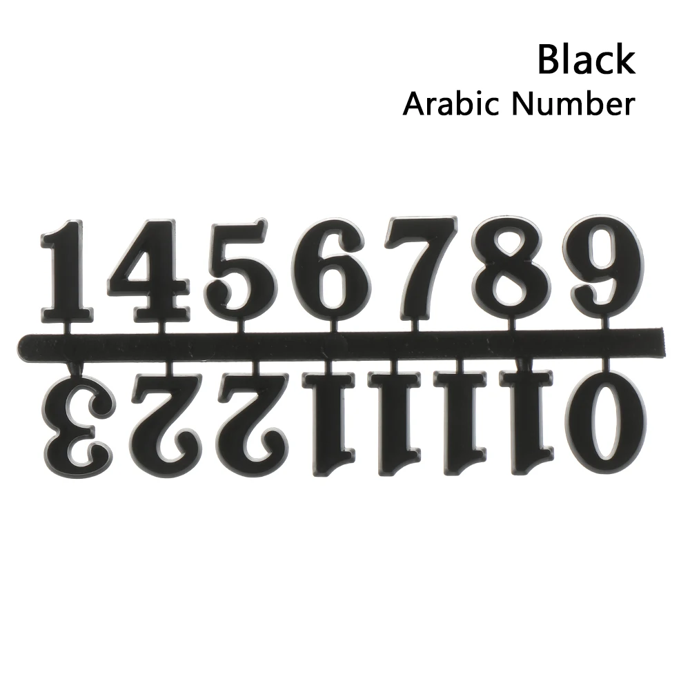 Handmade Material Replacement Gadget Repair Tools Clock Numerals Accessories Arabic Number Roman Numerals Quartz Clock Parts