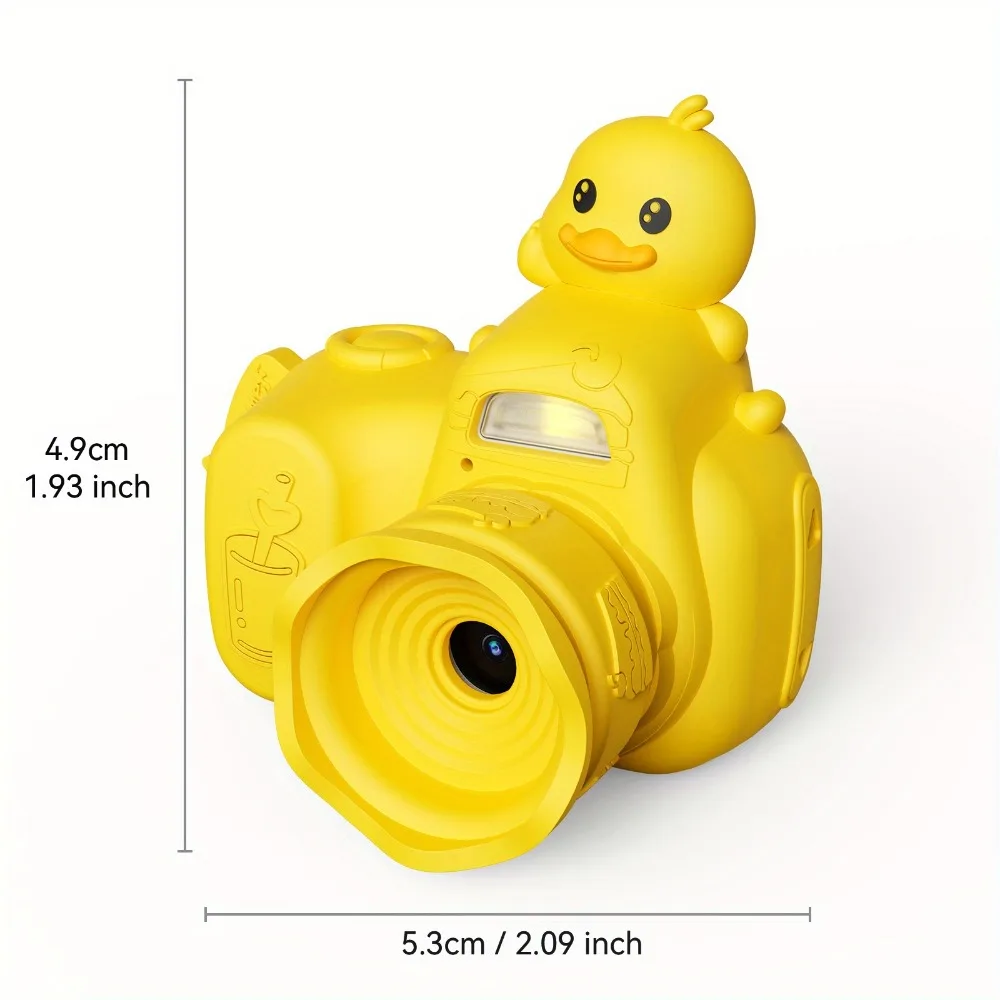 Mini cámara linda para niños, cámara pequeña retro portátil compacta, viene para viajes, aprendizaje, disparar, grabar regalos para niños