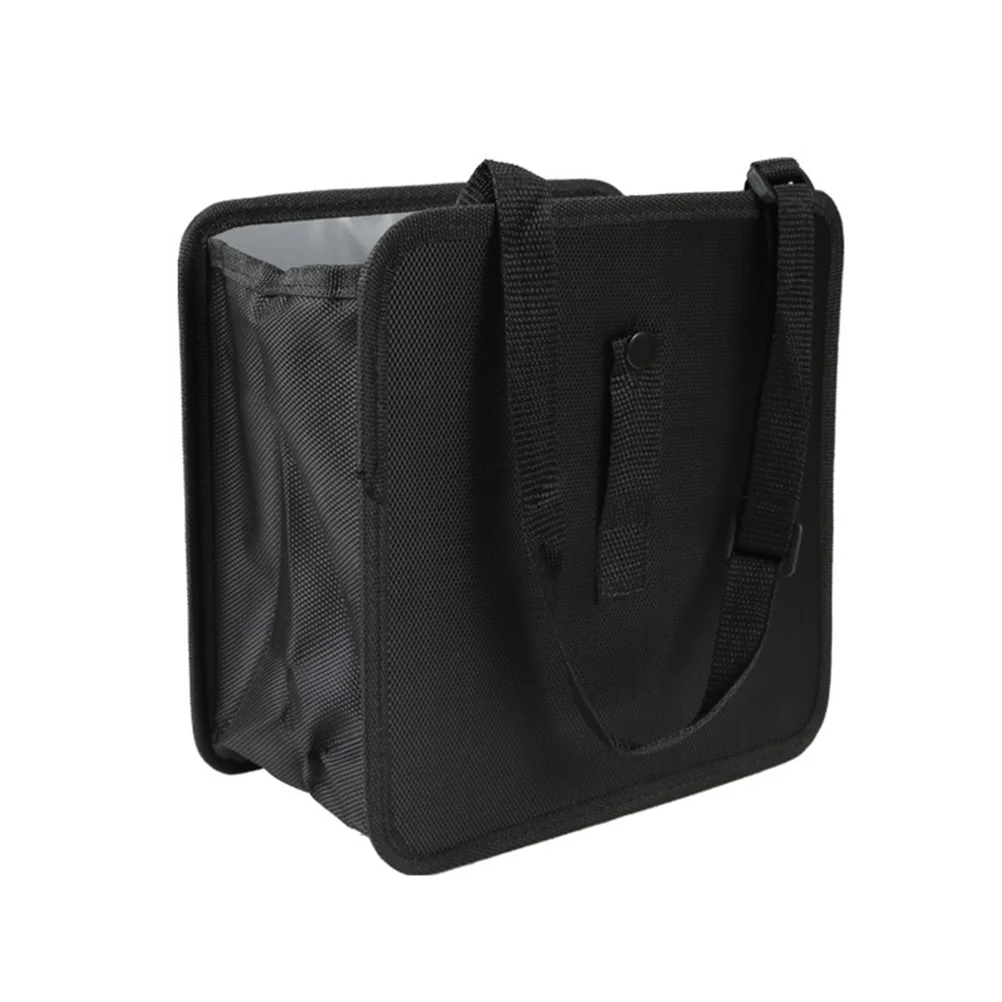 

Portable Car Trash Can Oxford Cloth Foldable Bags Garbage Hanging Vehicle Toy Bag Document Holder Road Trip Essentials Simple