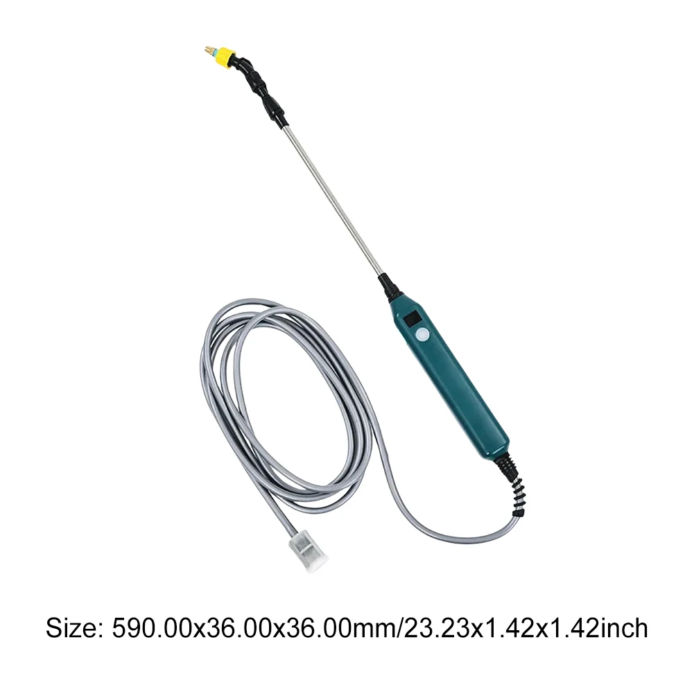 

2400mAh Battery Powered Sprayer Wand Rechargeable Electric Sprayer Telescopic Wand with Battery Indicator Portable Spray Wand
