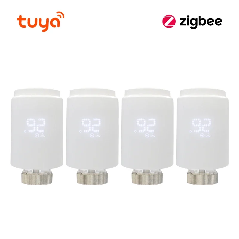 Tuya Smart Home Zigbee 3.0 Thermostatische Klep Radiator Zigbee Thermostaat Radiator Zigbee Thermostatische Klep Alexa Google Thuis