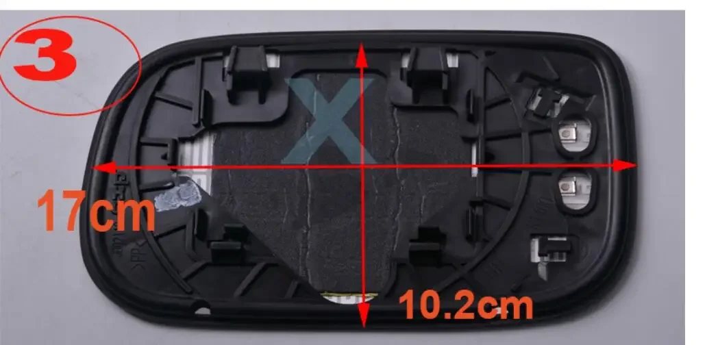 CAPQX With Heated Car Side Rearview Mirror Glass Lens For Honda CIVIC EP2 2004 ACCORD CM4 CM5 CM6 2003-2007