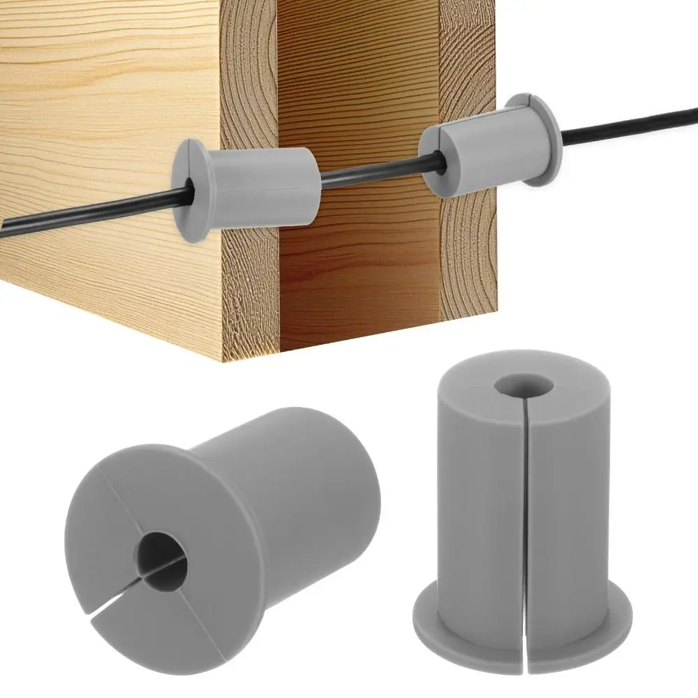 

Комплект для прокладки кабеля из силикона, 2/4 шт., 1 дюйм (25,4 мм), износостойкая заглушка для настенного отверстия для аксессуаров Starlink, кабеля Ethernet