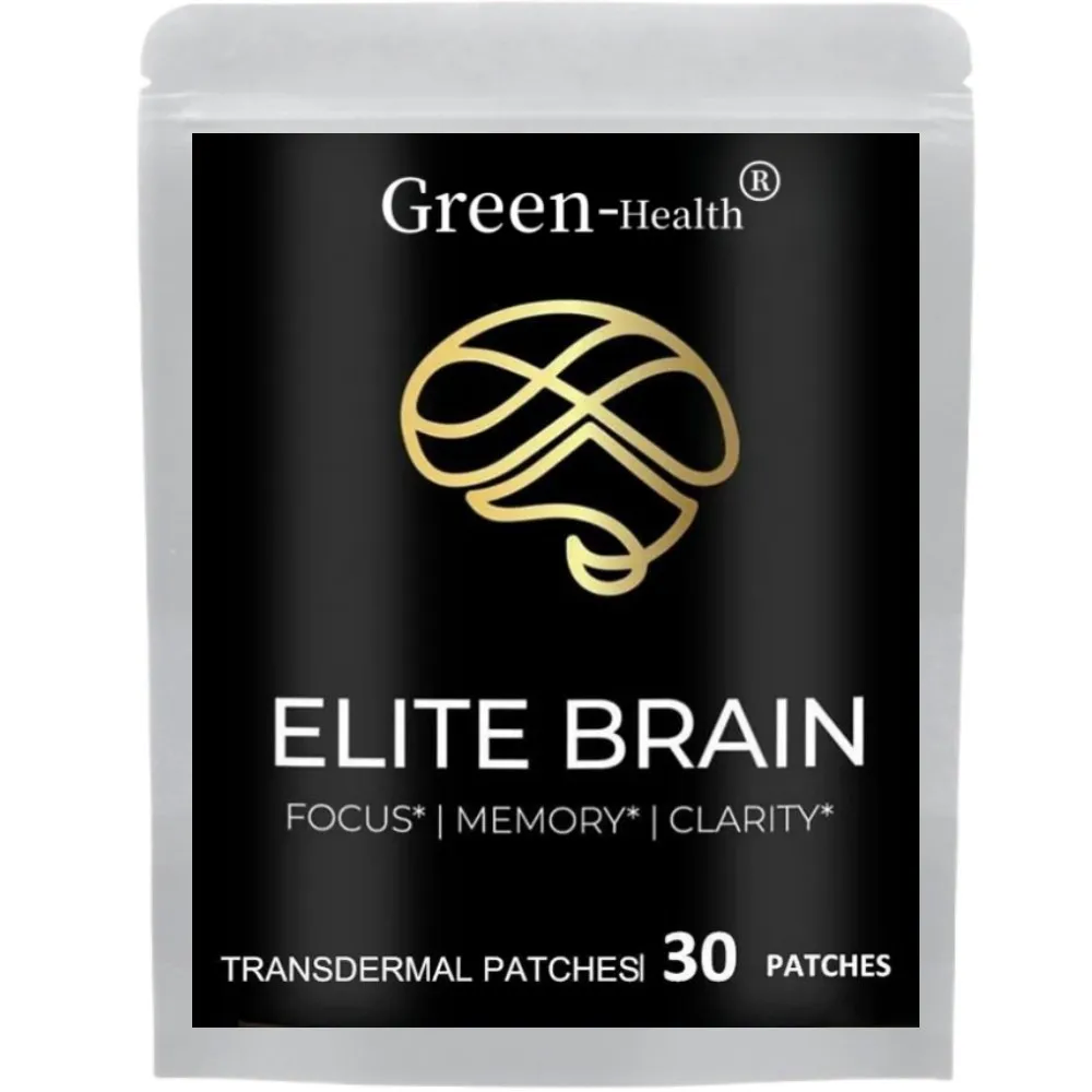 30 Patches Brain Transdermal Patches Lions Mane Vitamin B Complex For , Memory