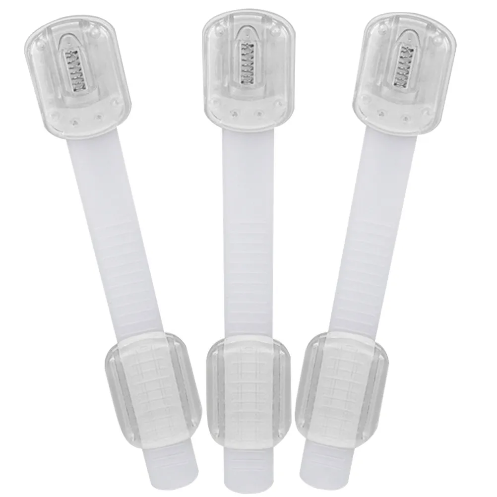 

3pcs Cabinet For Babies Child Proof Locks For Furniture Refrigerator Oven Toilet Baby Safety Cupboard Locks No Drilling Required