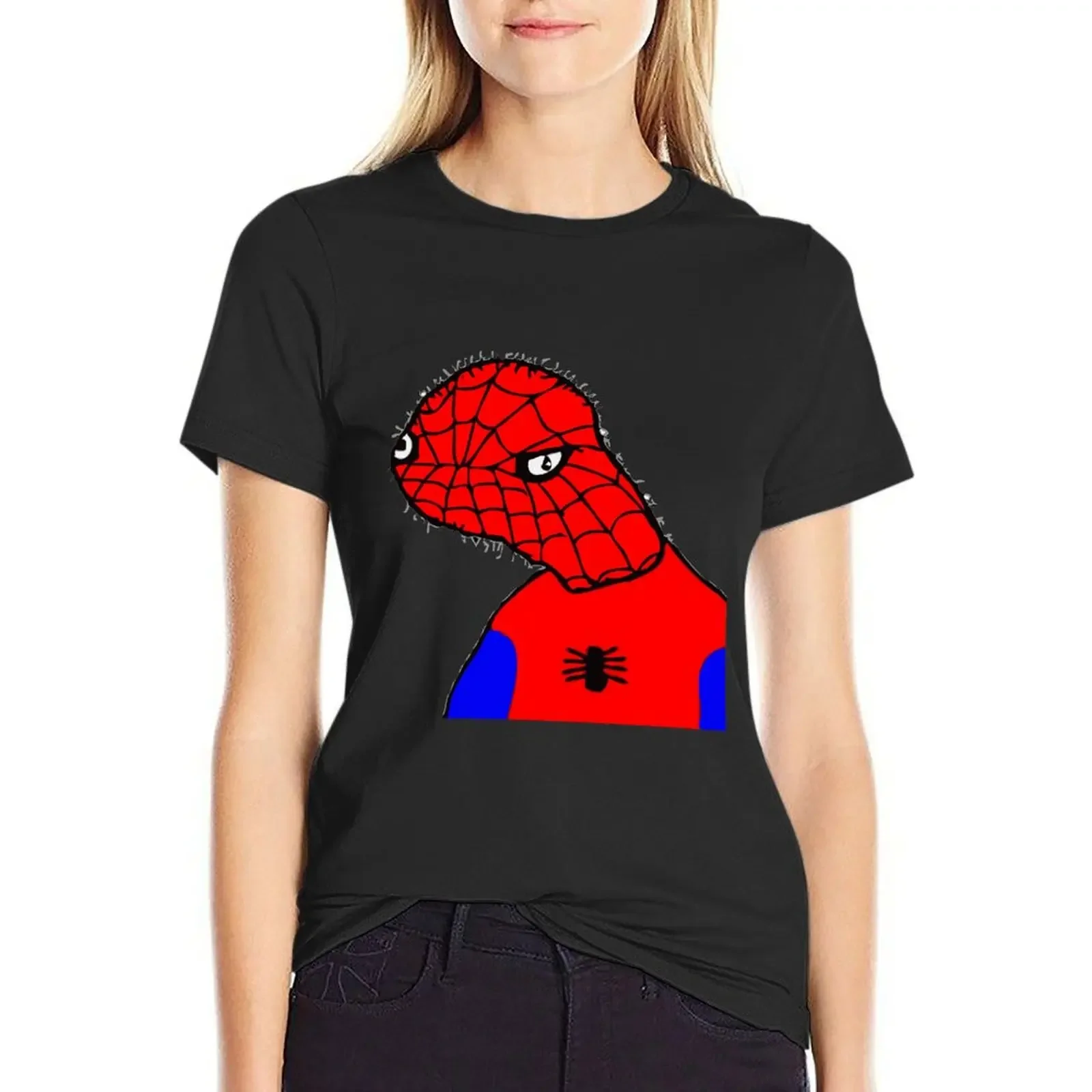 

spooderman T-Shirt tops summer clothes kawaii clothes Woman fashion