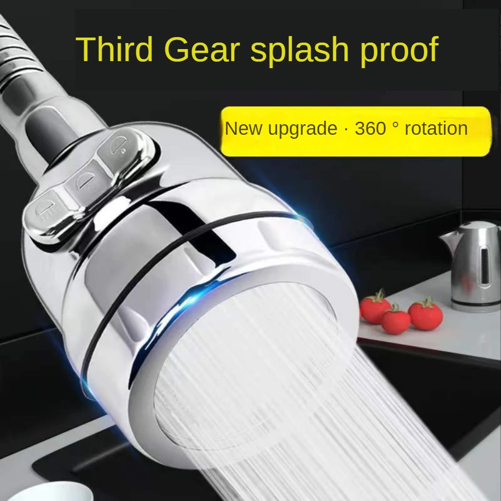 

Kitchen Faucet Sprayer Attachment,360° Rotatable Sink Faucet,Movable Faucet Extender for Kitchent,Universal Anti-Splash Tap