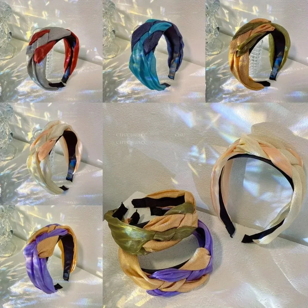 

Bohemian Floral Headband French Vintage Lace Design for Women Girls Daily Casual Forest Style Luxury Hair Accessories