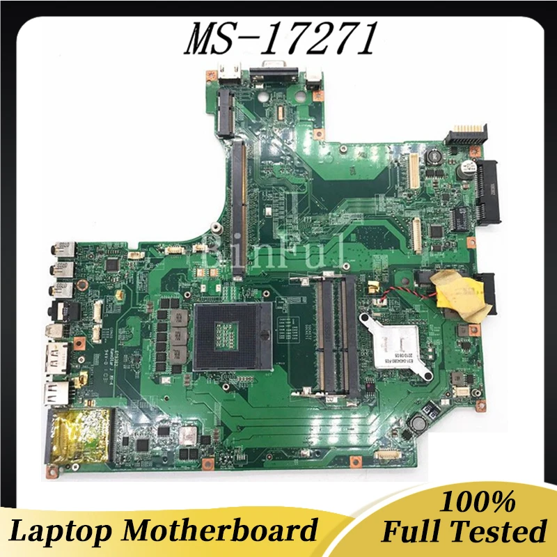 

Free Shipping High Quality Mainboard For MSI CX740 MS-17271 Laptop Motherboard 100% Full Tested Working Well