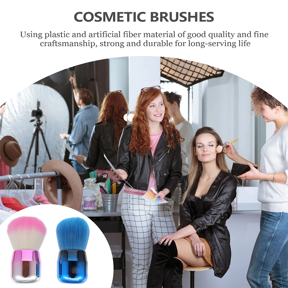 فرشاة أحمر الخدود برأس الفطر لكريم الأساس الناعم، أداة مكياج لتطبيق البودرة السائبة، ملحقات التجميل