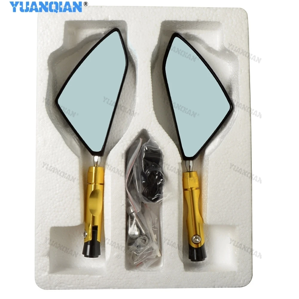 Motorcycle Mirror Scooter E-Bike Rearview Mirrors Electromobile Back Side Convex Mirror for Yamaha Tmax 500 XP 500 2008-2011 New