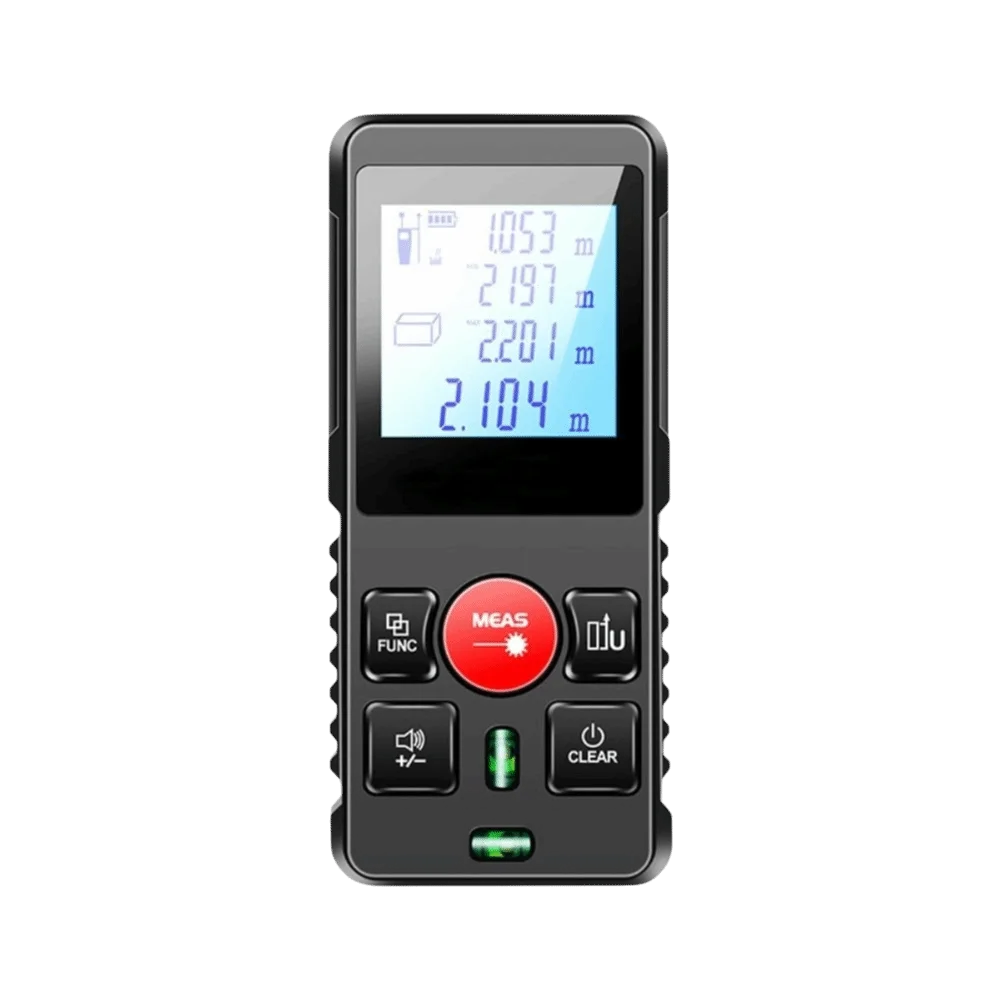 High Precision Laser Distance Meter Rechargeable Professional Digital Laser Ruler Durable 120m Laser Rangefinder