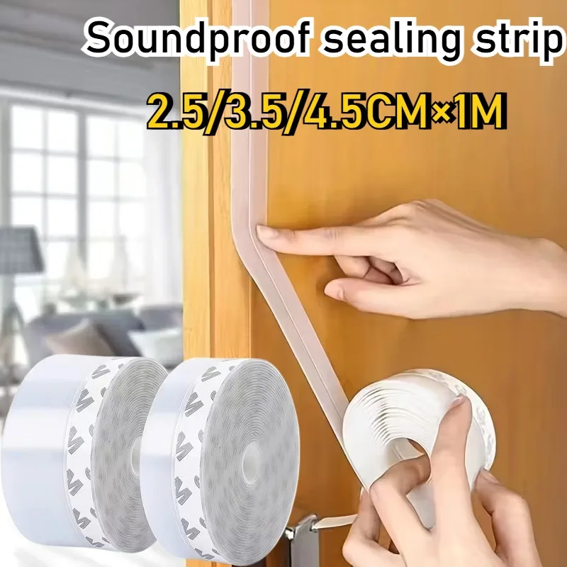 

Самоклеящаяся уплотнительная лента для дверей и окон, ветрозащитная, звукоизоляционная, для стекла душевых кабин, изоляции помещений, различных размеров, аксессуары