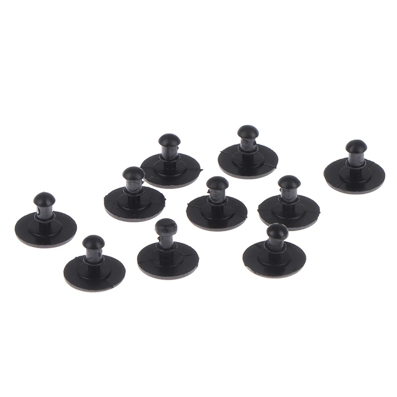 10PCS Strap Bracelet Buckle For Mi Band Strap 6 5 Button For Xiaomi Bracelet 4 3 Smart Watch Accessories Replacement Spike