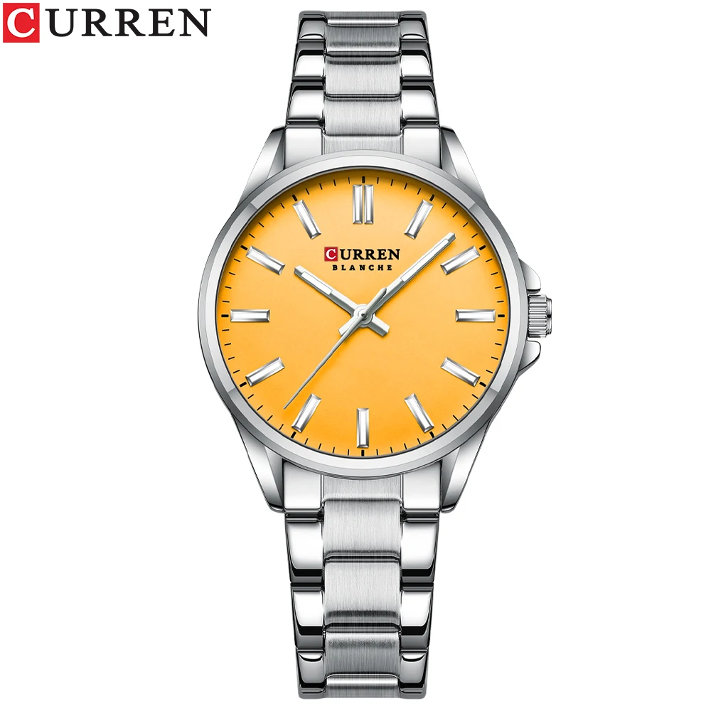 CURREN Women Watch Rose Gold Fashion Quartz Watches Top Brand Luxury Ladies Wristwatch Waterproof Date Week Girlfriend Gift