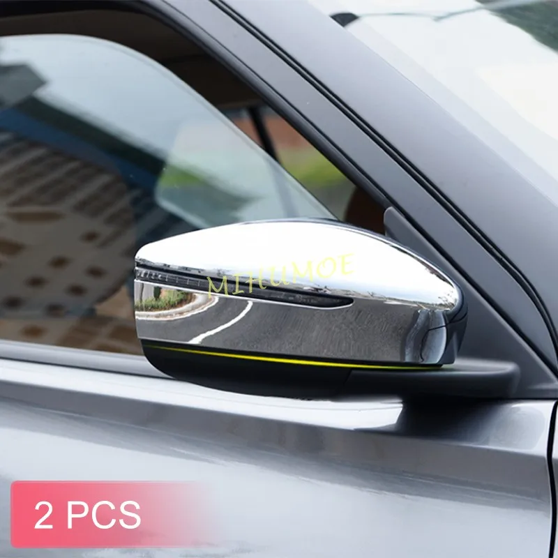 For 2017-2024 Nissan Kicks Chrome Side Rearview Mirror Cover Protector Overlay Accessories 2023 2022 2021 2020 2019 2018