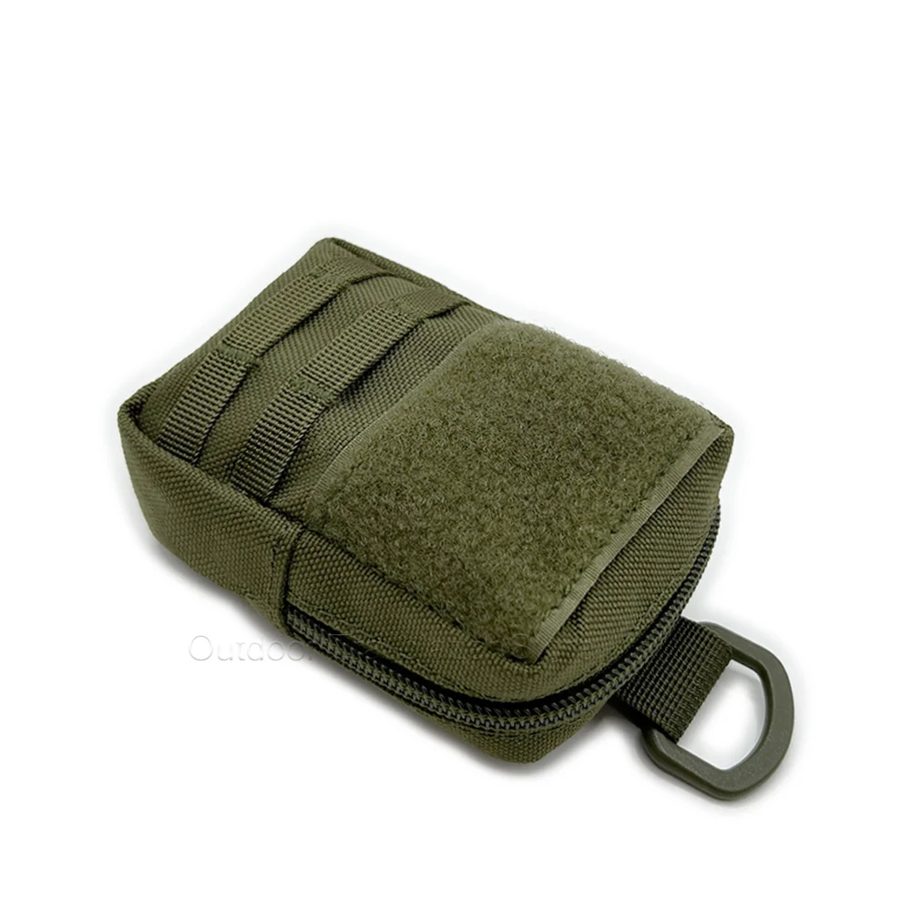 Taktische Mini-MOLLE-Tasche, kompakte Mehrzweck-EDC-Batterie-Zigarettenetui-Kartenhalter-Gürteltasche für Jagd, Trekking, Laufen, Camping – Detail 6
