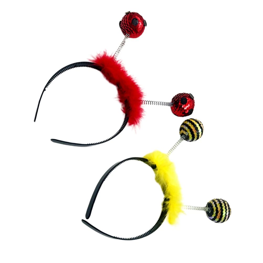 

2Pcs Headbands Lightweight Comfortable Hair Accessories for Cosplay Party Supplies Unique Design Headdress