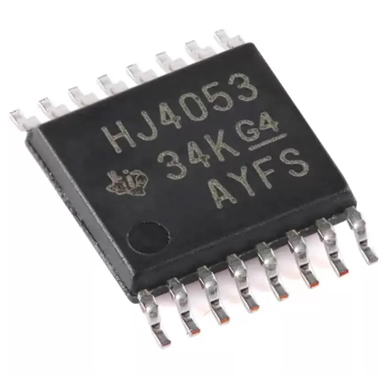 10Pcs New Original Cd74Hc4053Pwr Silk Screen Hj4053 Tssop-16 High-Speed Cmos Three-Way 2-Channel Analog Multiplexer