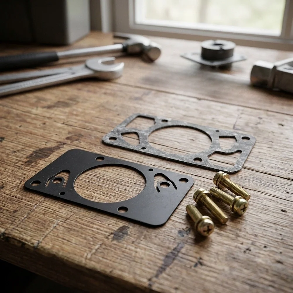 For Mikuni MKDF44 Rectangular Fuel Pump Rebuild Kit With Components Tested for Dimensional Stability and Functional Consistency