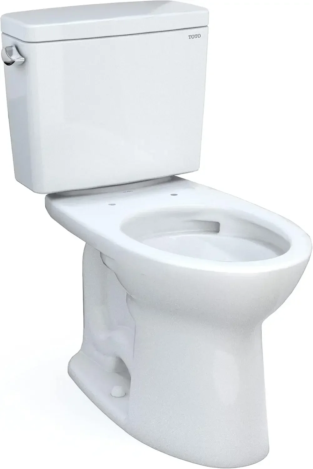 Drake Two-Piece Elongated 1.6 GPF TORNADO FLUSH Toilet with CEFIONTECT Cotton White - CST776CSG#01