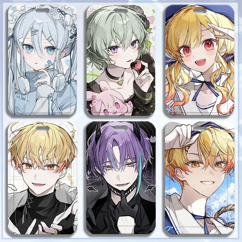 Project Sekai Yoizaki Kanade Kamishiro Rui Card Protector Anime ID Card Cover Student Meal Badge ID Holder Card Holder