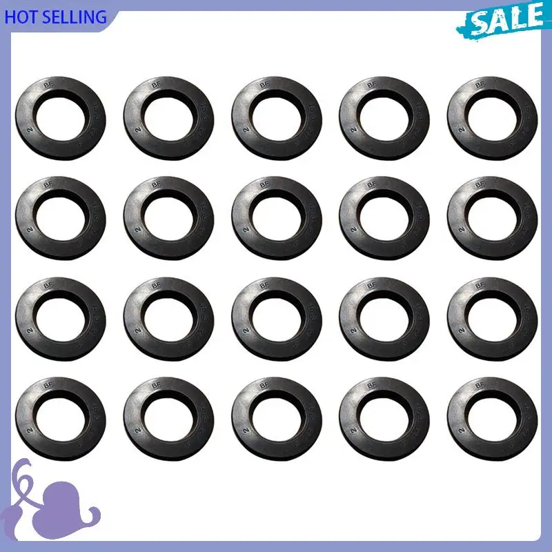 

ABVB-20Pcs Rubber Central Shaft Sealing Ring Oil Seal Dust Ring For BBS01 BBS02 BBSHD Bafang Mid Drive Motor Parts
