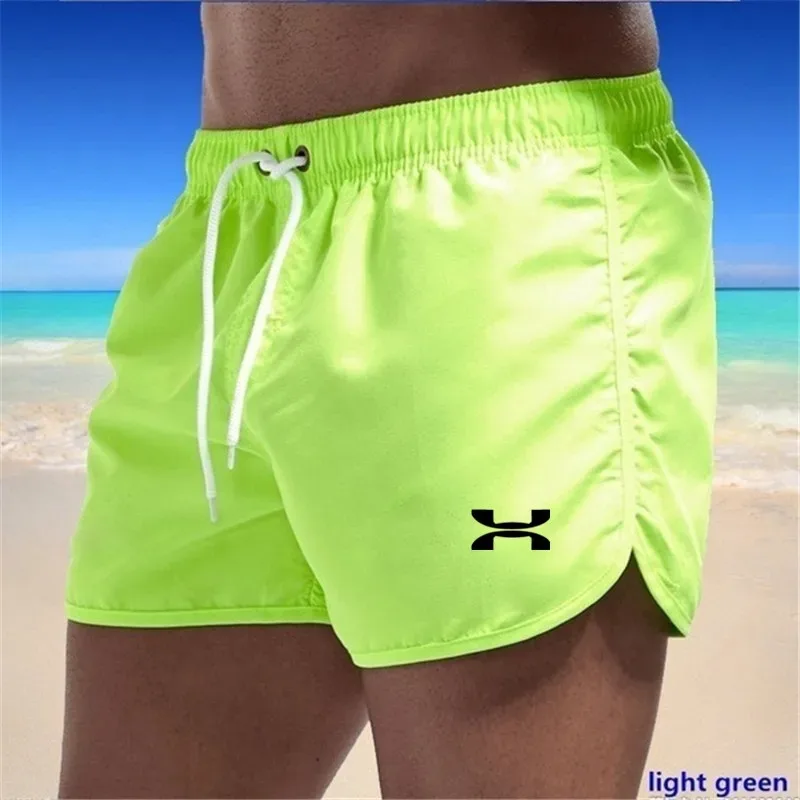 

Men's swimming shorts, colorful summer swimwear, sexy, beach, surfboard