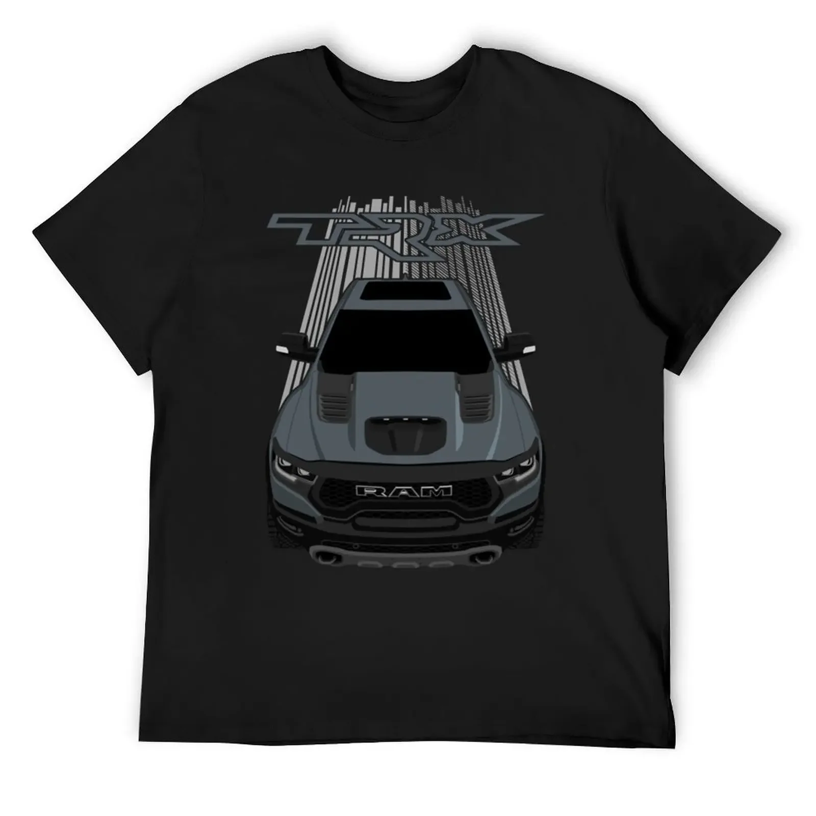 

Ram 1500 T-ShirtRam 1500 TRX - Anvil Grey T-Shirt tops blue archive shirts graphic tee mens designer t shirt