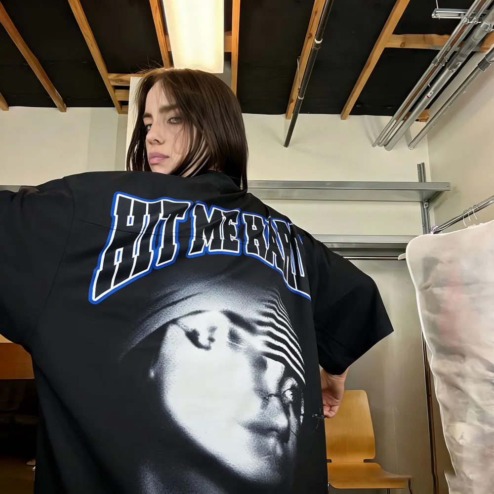 Hit Me Hard and Soft Tour Merch T Shirt Men Women Clothing Fashion Hip Hop T Shirts Cotton Loose Short Sleeve T-shirts Fans Gift