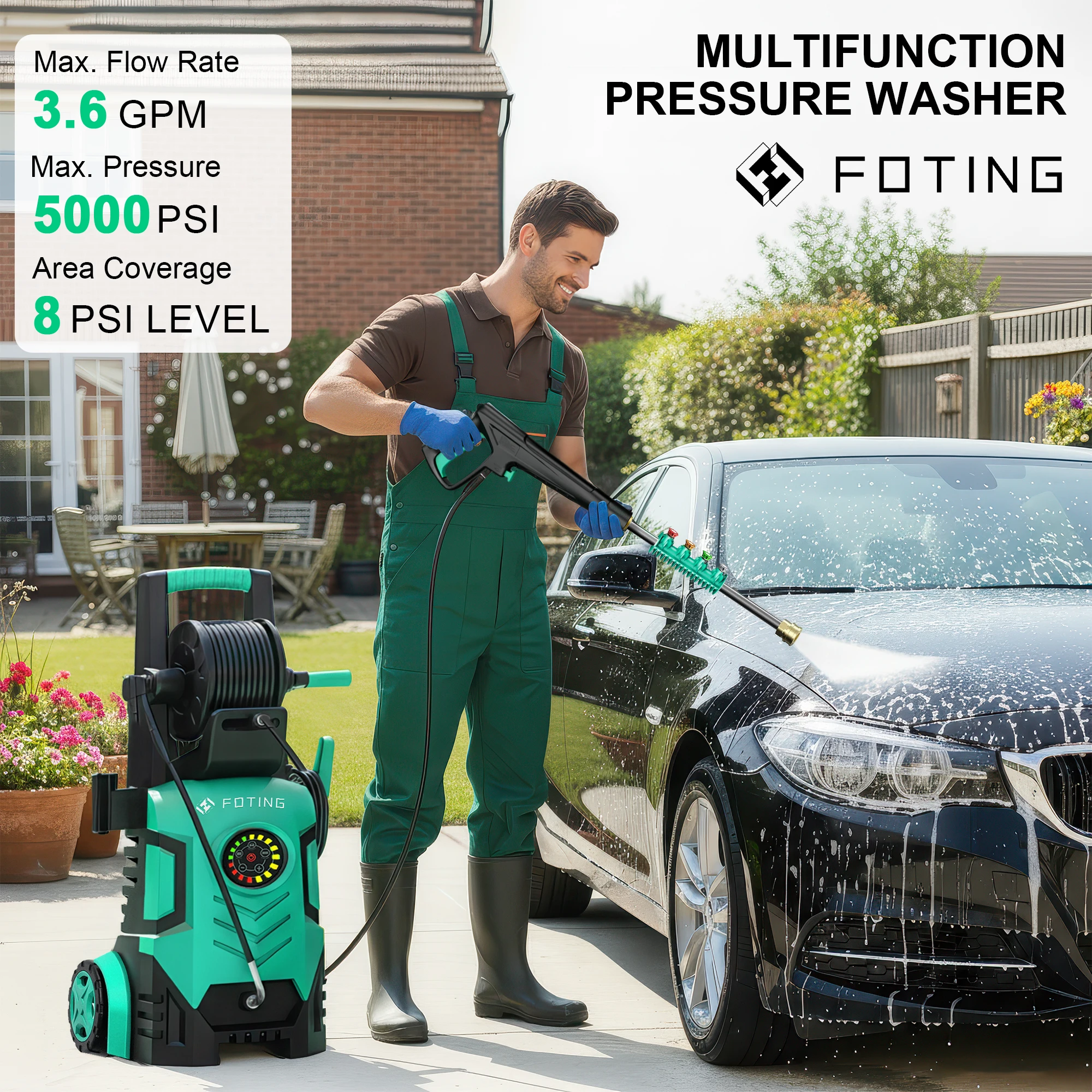 2026년형 신형 고압세척기 5000PSI, 조절 가능 - Pressure Washer Electric 리뷰 및 가격