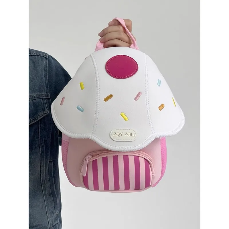2024 New Design Mini Cute Mushroom Backpack