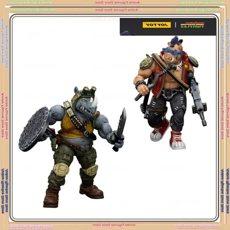 

JOYTOY Dark Sources Черепашки ниндзя-подростков Bimbo & Rocksteady 1:18 Фигурки куклы