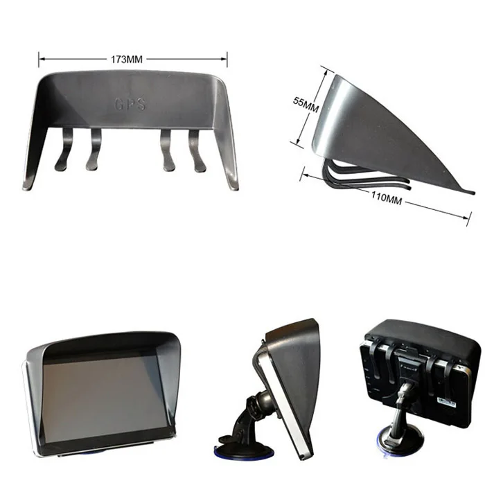 7 inch Car GPS Sun Shade Sunshade Visor Anti Glare 7\