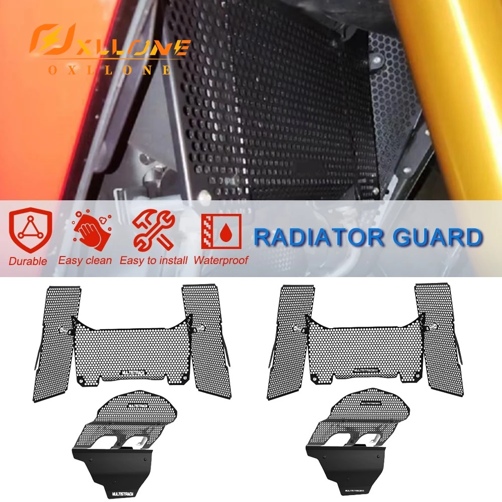 

Для Ducati S Sport Rally 2024 2025 2026 Multistrada V4 мотоциклетная решетка радиатора, защитная крышка, аксессуары