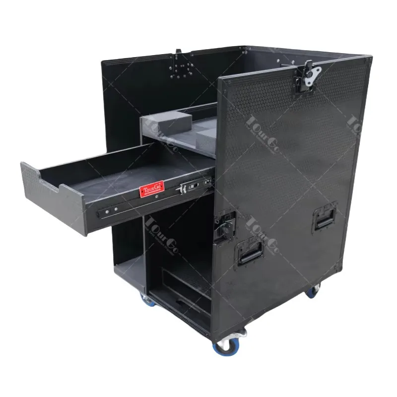 Todo negro MDG Atmosphere Hazer Flight Case para ATMe M3e Max 3000