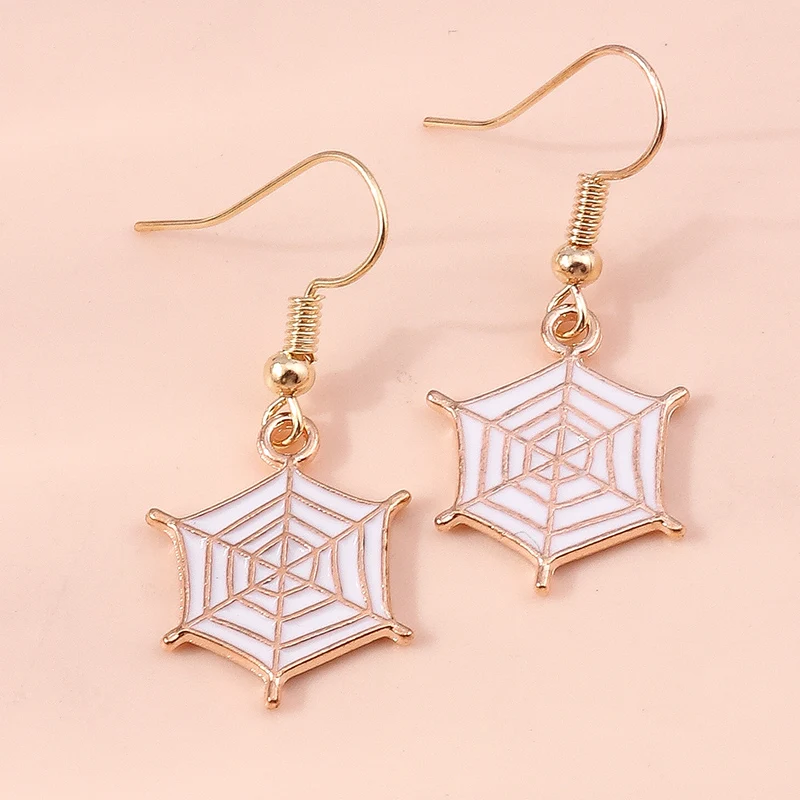 Leslie 3 Paar neue Halloween-Ohrringe für Frauen, Mond, Kürbis, Augapfel, Geist, Mumie, baumelnde Ohrringe, Party-Accessoires, Schmuck, Geschenke – Detail 6