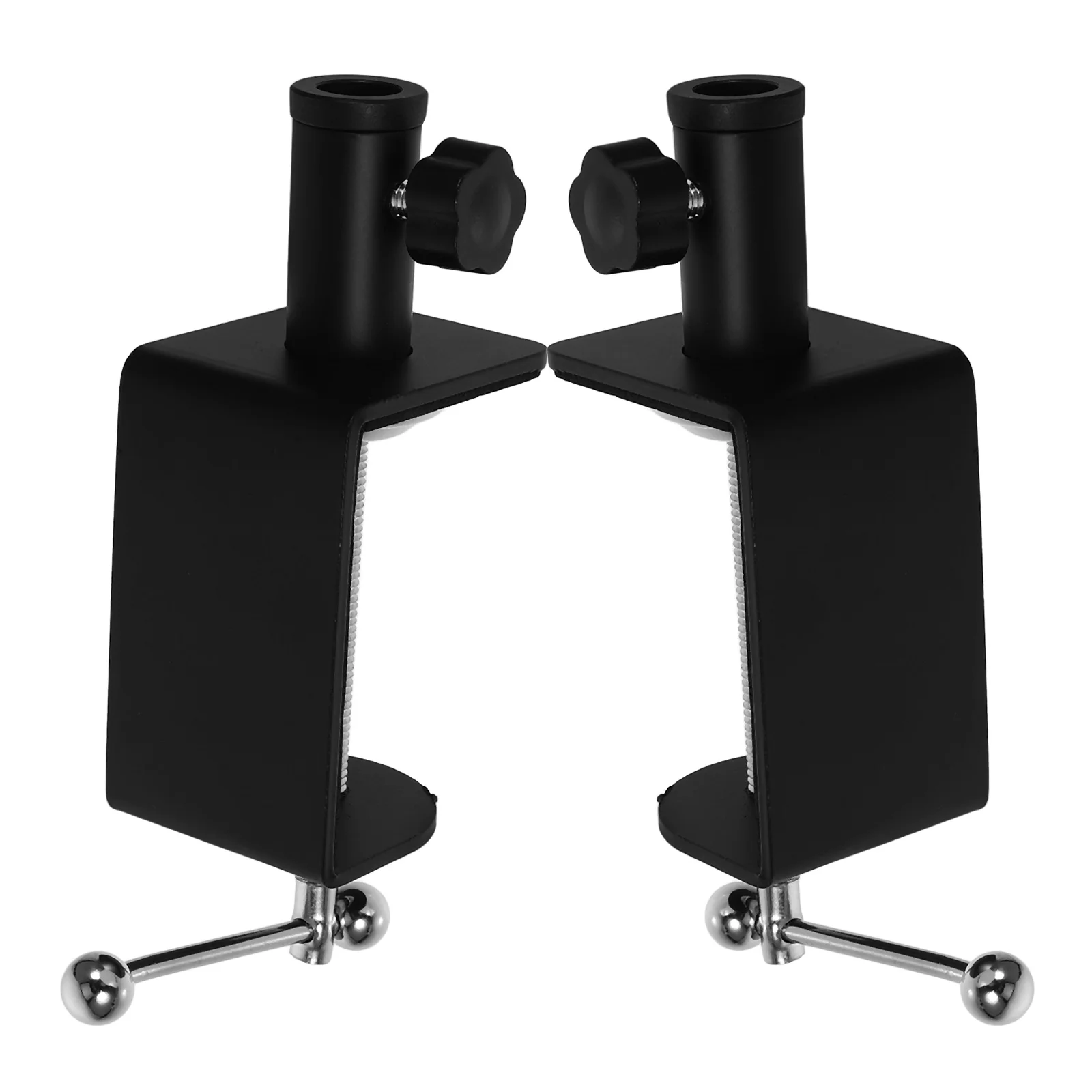 

2pcs Universal Desk Clamps Adjustable Heavy Duty C For Mic Arm Stand Workbench Mount Bracket Clip Screw Base Table Clamp For