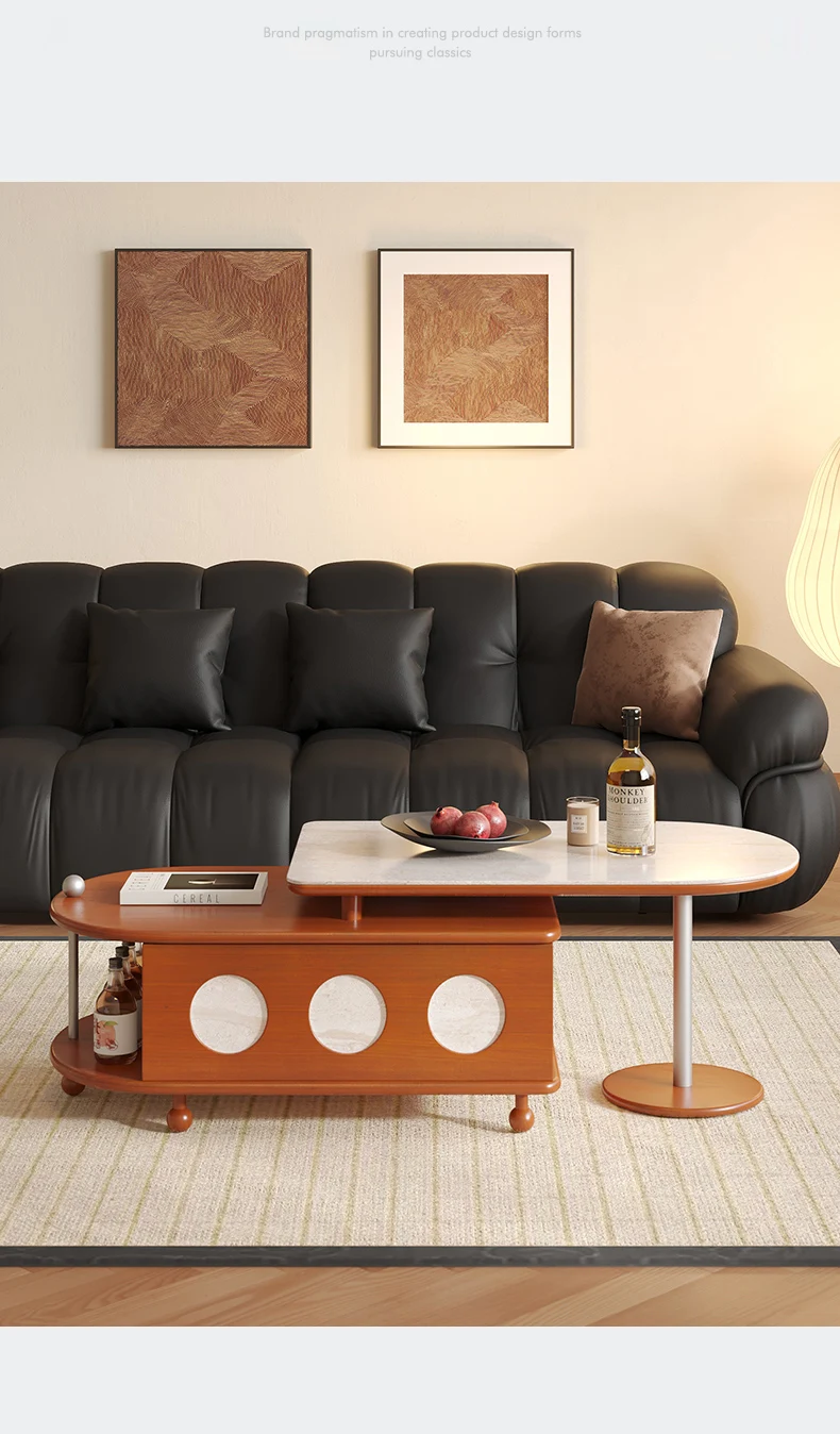 Thé rétractable médiéval en bois massif