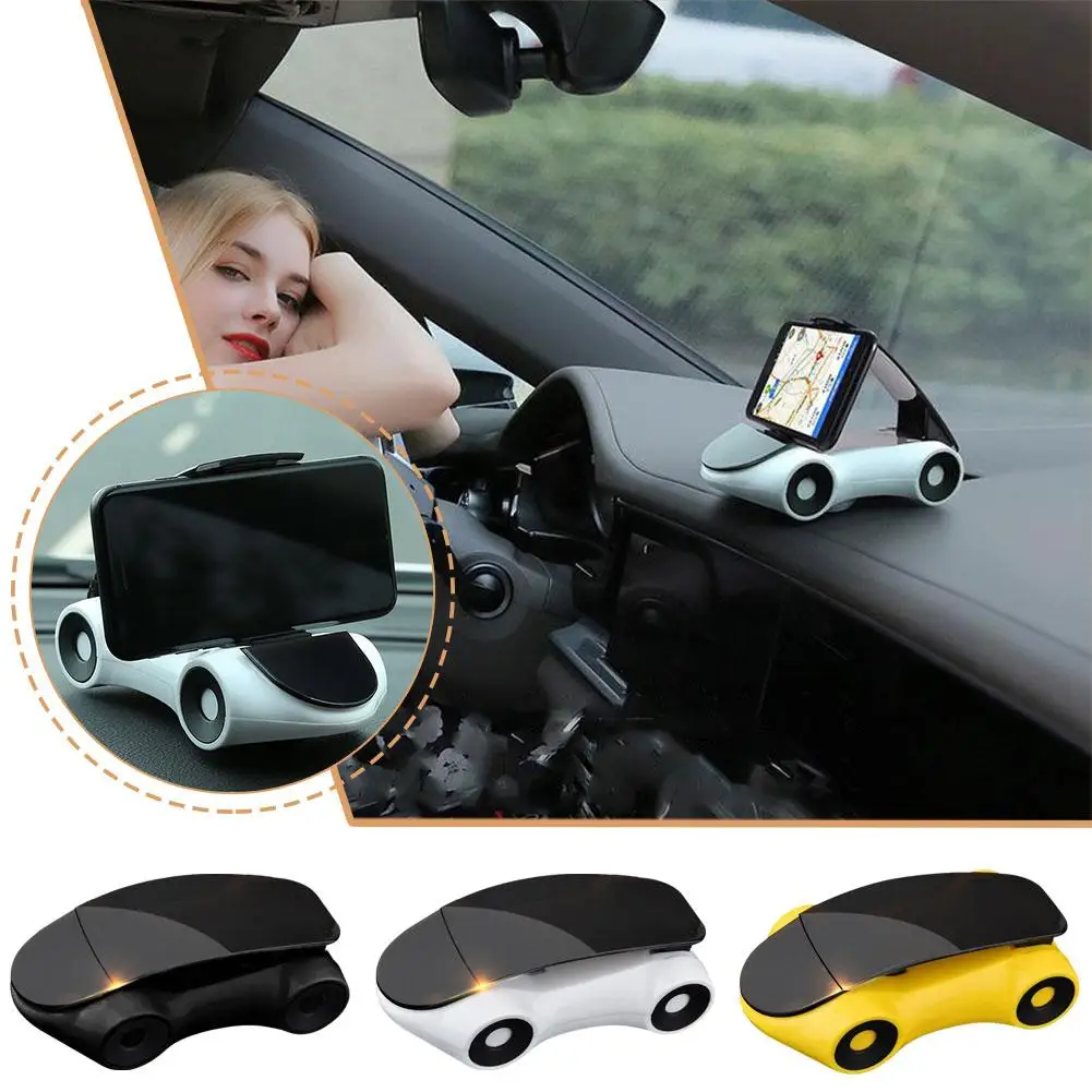 Car Mobile Phone Holder Creative Multi-functional Universal Frame Bracket Model Car Hand Clamp Y6B4