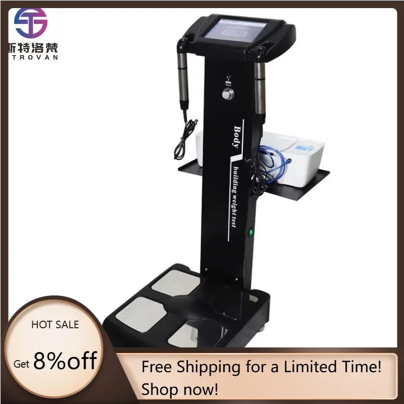 

STLF LZS 2025 Full Body Health Analyzer Body Composition Height Weight Scale Scanning Machine Fat Analyzer with Printer