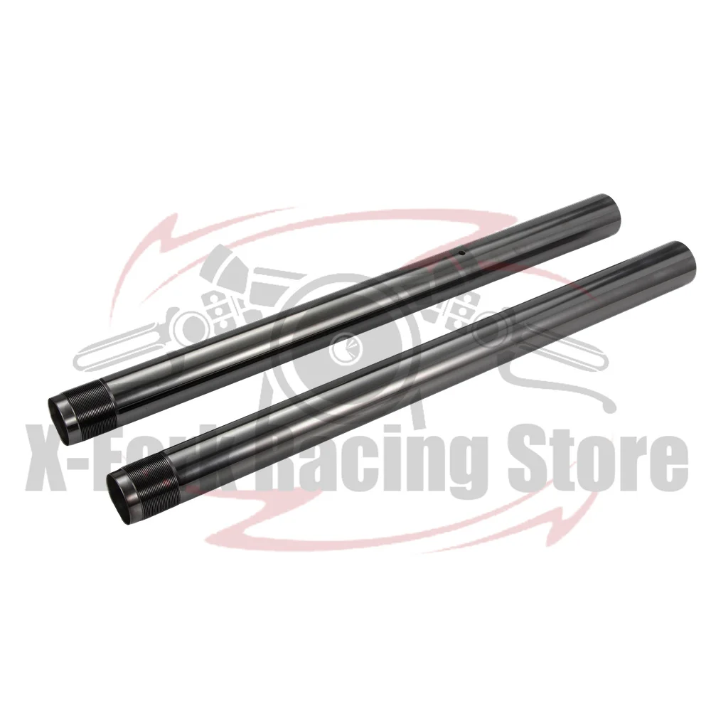 Black DLC Front Fork Tubes Inner Pipes For Yamaha YZF R1 2009-2014 2010 2011 2012 2013 43x559mm 14B-23120-0000 14B-23110-0000
