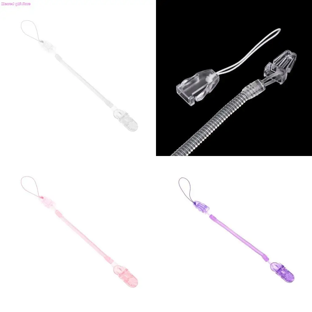 

D0JC Pacifier Chain малыш манекен Dummy Pacifier Baby Thette Thette Anti-Lost Elastic