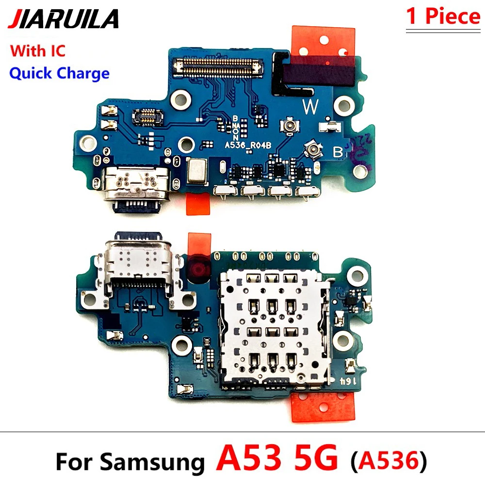 USB Charger Charging Board Dock Port Connector Flex Cable For Samsung A12 A02 A02s A03s A03 Core A13 A22 A32 A33 A53 A04 4G 5G