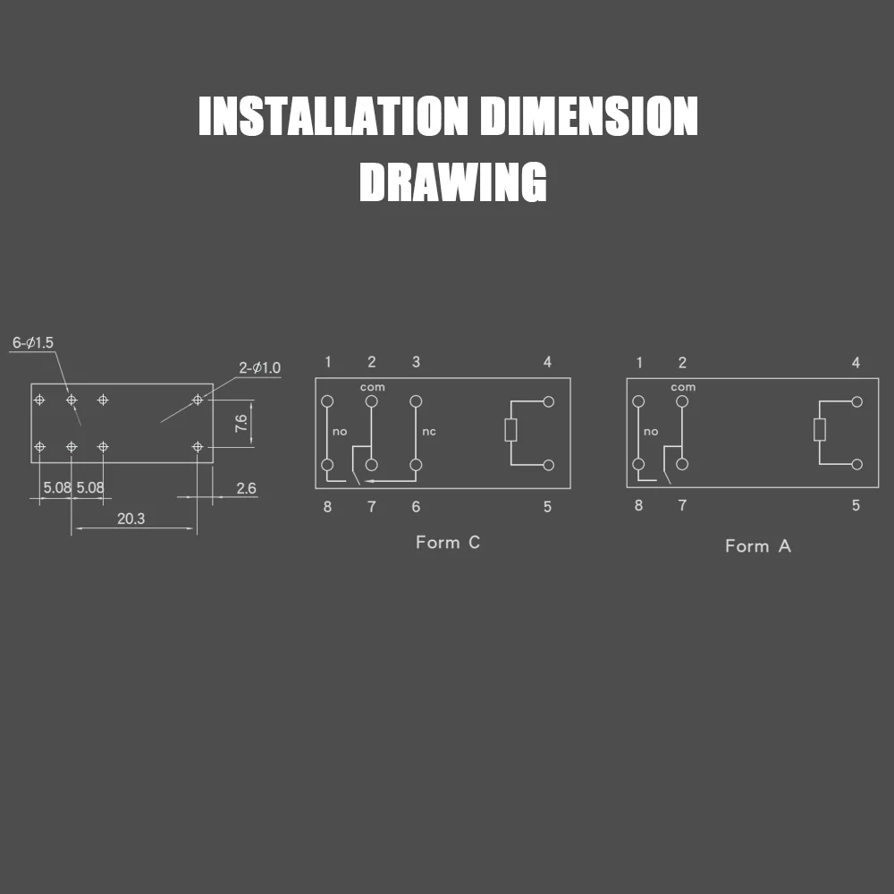 50PCS Beelee PCB Relay Voltage Power Relay For Electromechanical Equipment