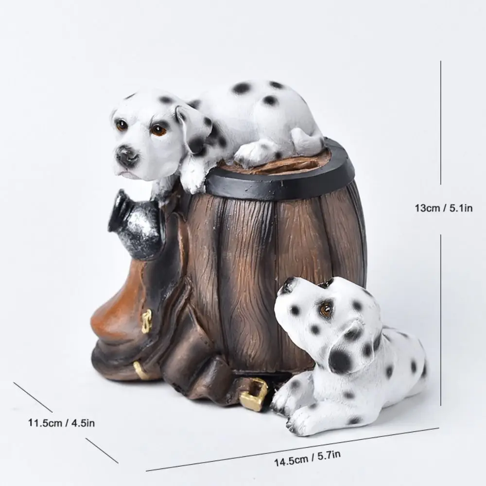 

Durable Savings Tank Dog Piggy Bank Decorative Large Capacity Zodiac Dog Ornaments Cartoon Openable Animal Saving Box Decor Gift