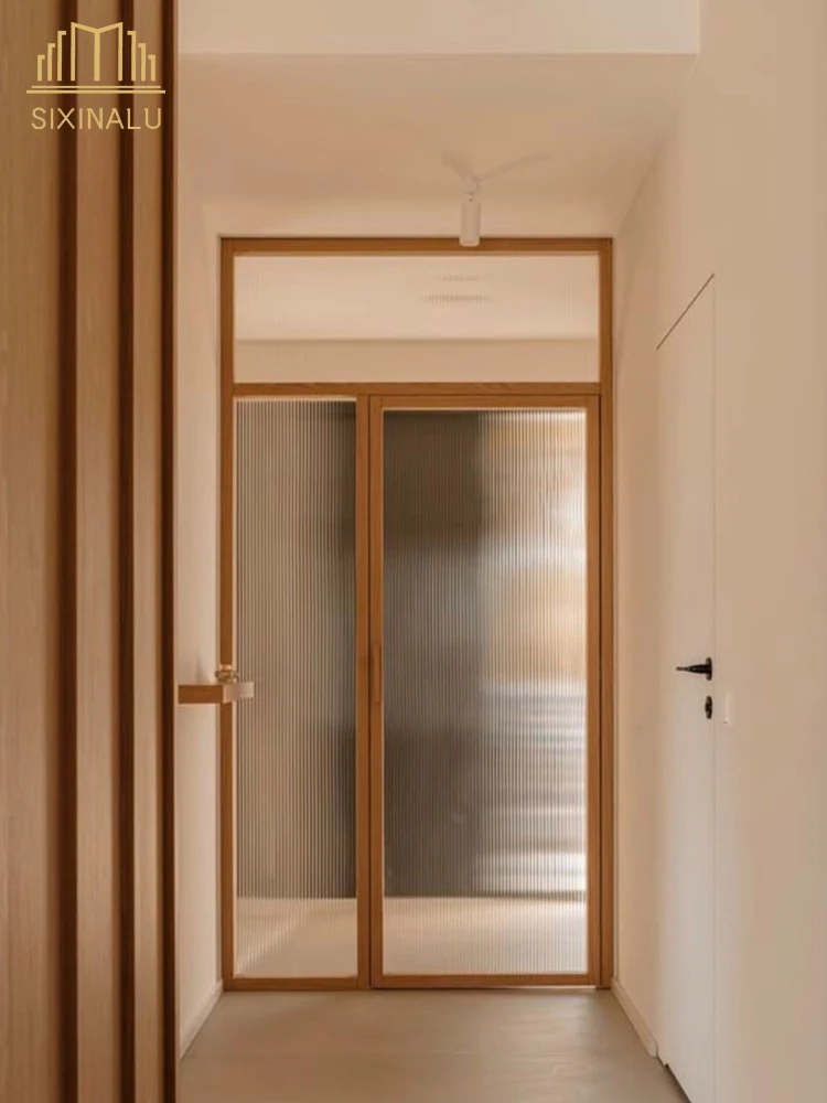 

Sixinalu Interior Door Casement Exterior Entry Doors Gaint Aluminum Double Glaszed Door Kitchen Home Decor Custom Panel 1.5x2.2M